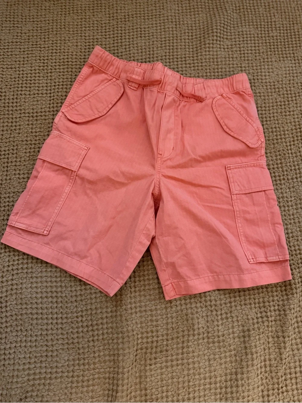 Ralph Lauren Orange Cargo Shorts for Kids